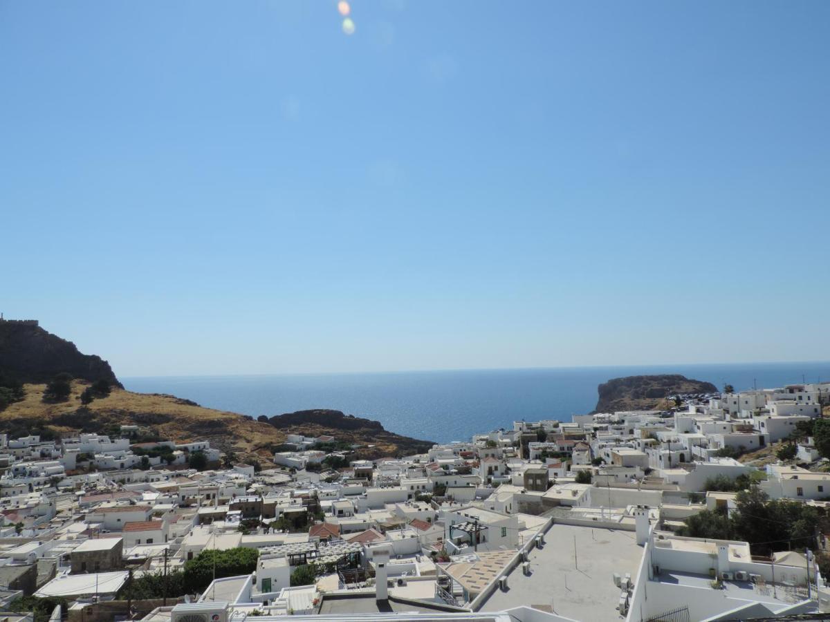 Villa Anna Maria Lindos Exteriör bild