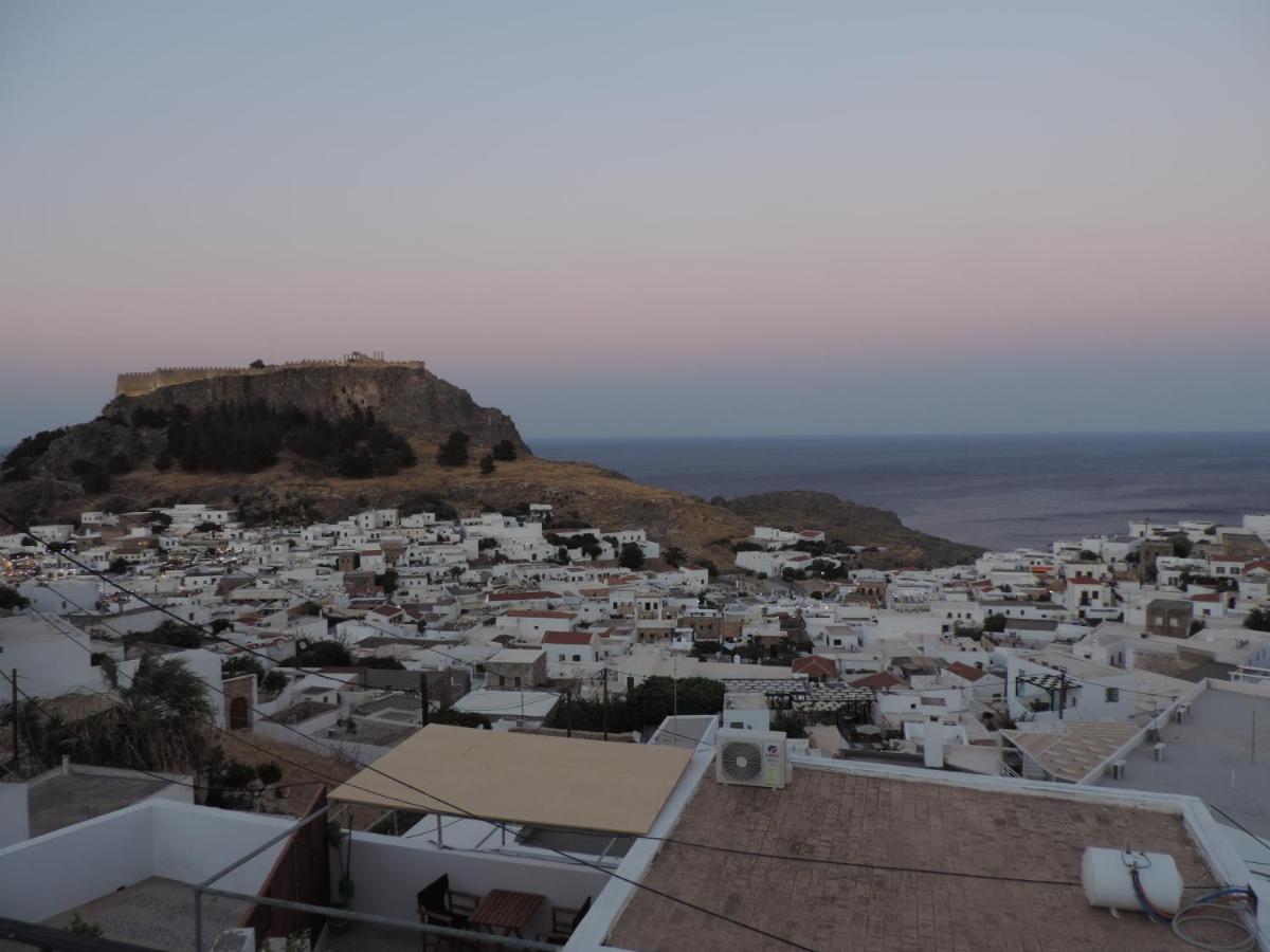 Villa Anna Maria Lindos Exteriör bild