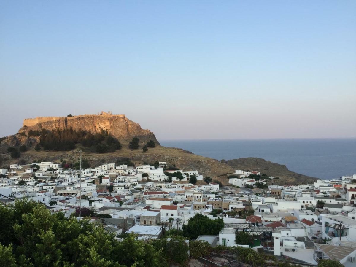 Villa Anna Maria Lindos Exteriör bild